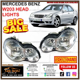 Mercedes Benz W203 Head Lights