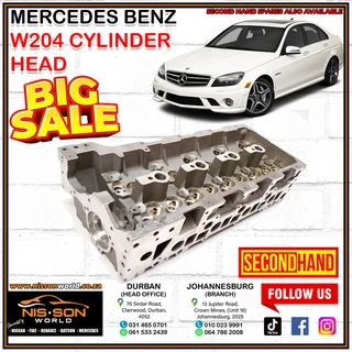 Mercedes Benz W204 Cylinder Head