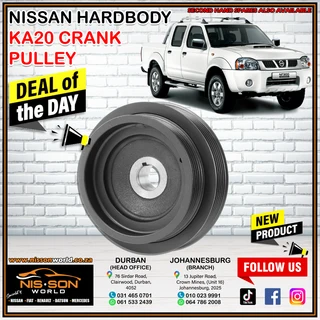 Nissan Hardbody Ka20 Crank Pulley