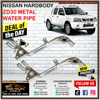 Nissan Hardbody Zd30 Metal Water Pipe