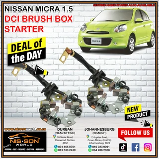 Nissan Micra 1.5 Dci Brush Box Starter