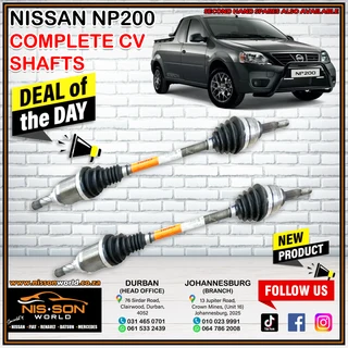 Nissan Np200 Complete Cv Shaft
