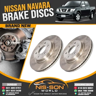 Nissan Navara Brake Discs