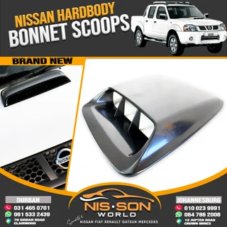 Nissan Hardbody Bonnet Scoops