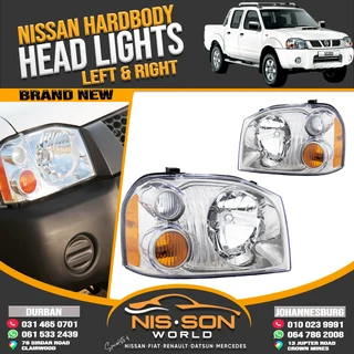 Nissan Hardbody Head Lights (lhs/rhs)