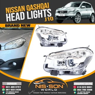 Nissan Qashqai Head Lights J10
