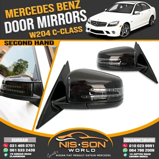 Mercedes Benz W204 C-class Door Mirrors