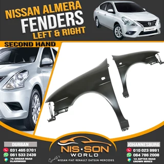 Nissan Almera Fenders (lhs/rhs)