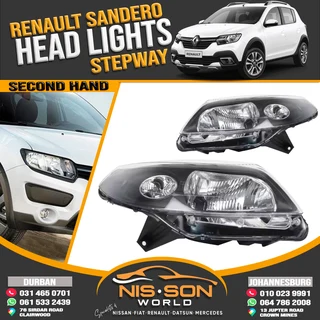 Renault Sandero Stepway Headlights
