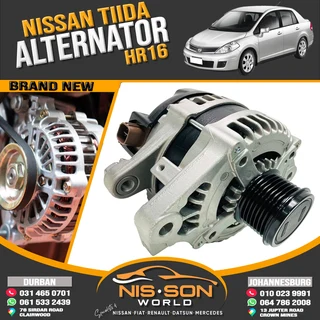 Nissan Tiida Hr16 Alternator