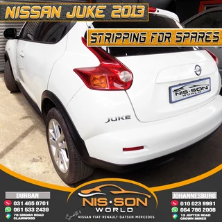Nissan Juke 2013 Stripping For Spares