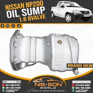 Nissan Np200 Oil Sump 1.6 8v