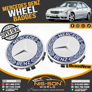 Mercedes Benz Wheel Badge