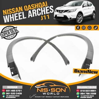 Nissan Qashqai J11 Wheel Arches