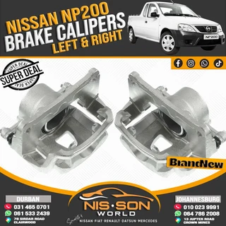Nissan Np200 Brake Calipers (lhs/rhs)
