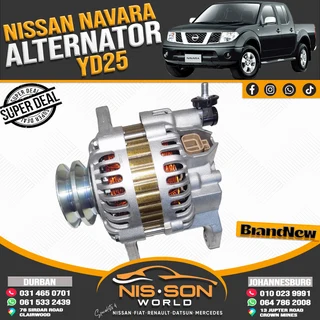 Nissan Navara Yd25 Alternator