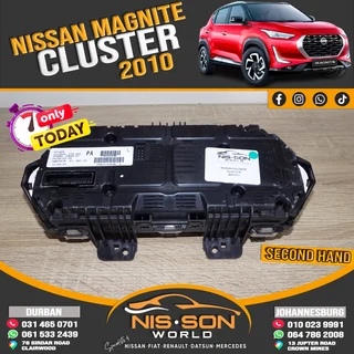 NISSAN MAGNITE 2010 CLUSTER