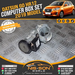 DATSUN GO HR12 COMPUTER BOX SET 2019 MODEL