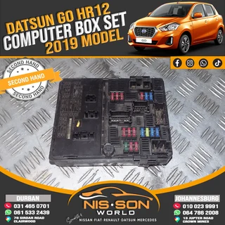 DATSUN GO HR12 COMPUTER BOX SET 2019 MODEL