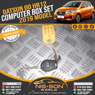 DATSUN GO HR12 COMPUTER BOX SET 2019 MODEL