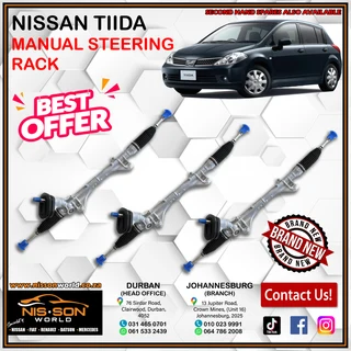 Nissan tiida manual steering rack