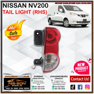 Nissan Nv200 Tail Light (rhs)