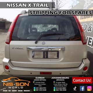 Nissan X-trail Stripping For Spares