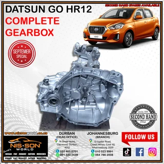 Datsun Go Hr12 Complete Gearbox