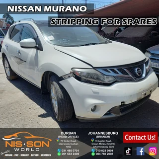 Nissan Murano Stripping For Spares