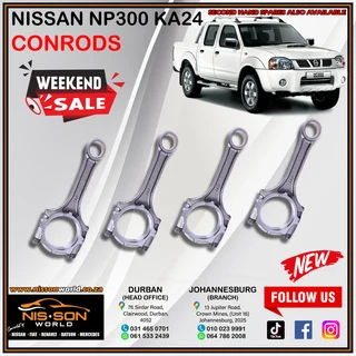 Nissan Np300 Ka24 Conrods