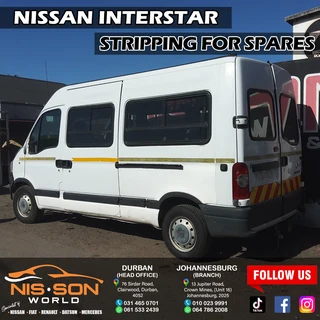 Nissan Interstar Stripping For Spares