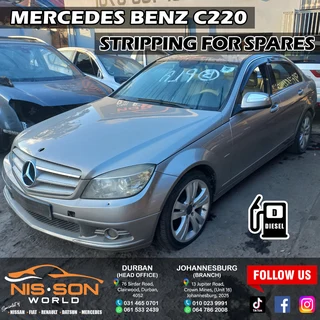 Mercedes Benz C220 Stripping For Spares