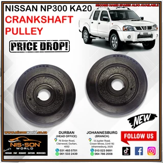 Nissan Np300 Ka20 Crankshaft Pulley
