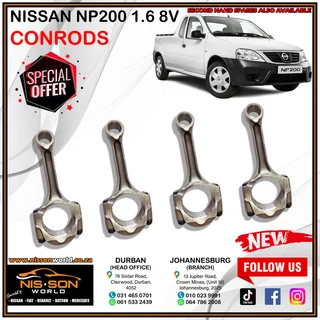 Nissan Np200 1.6 8v Conrods