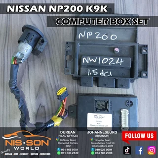 NISSAN NP200 K9K COMPUTER BOX SET