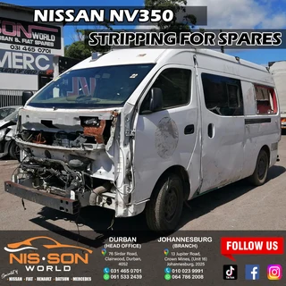 Nissan Nv350 Stripping For Spares
