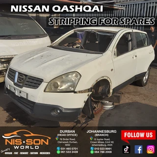 Nissan Qashqai Stripping For Spares