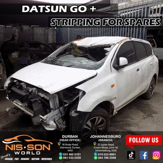 Datsun Go Plus Stripping For Spares