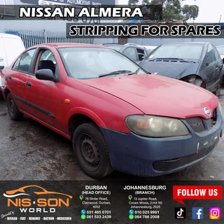 Nissan Almera Stripping For Spares