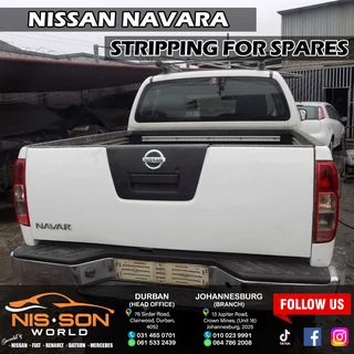 Nissan Navara Stripping For Spares