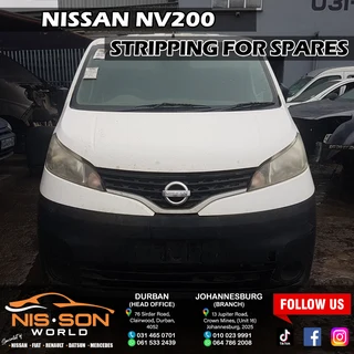 Nissan Nv200 Stripping For Spares