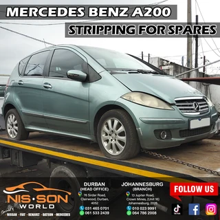 Mercedes Benz A200 Stripping For Spares