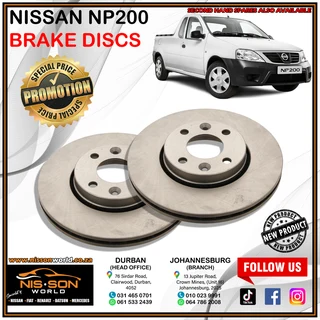 Nissan Np200 Brake Discs