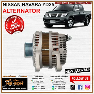 Nissan Navara Yd25 Alternator