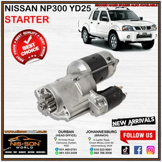 Nissan Np300 Yd25 Starter