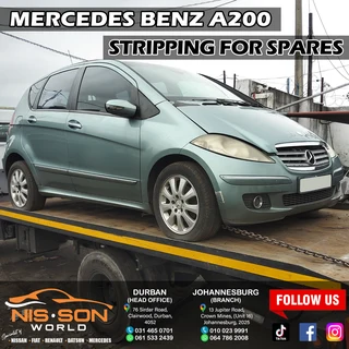 Mercedes Benz A200 Stripping For Spares