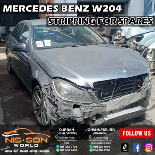 Mercedes Benz W204 Stripping For Spares