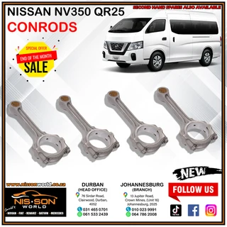 Nissan Nv350 Qr25 Conrods