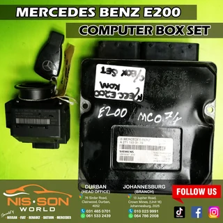 Mercedes Benz E200 Computer Box Set
