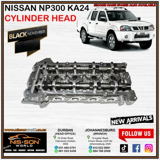 Nissan Np300 Ka24 Cylinder Head